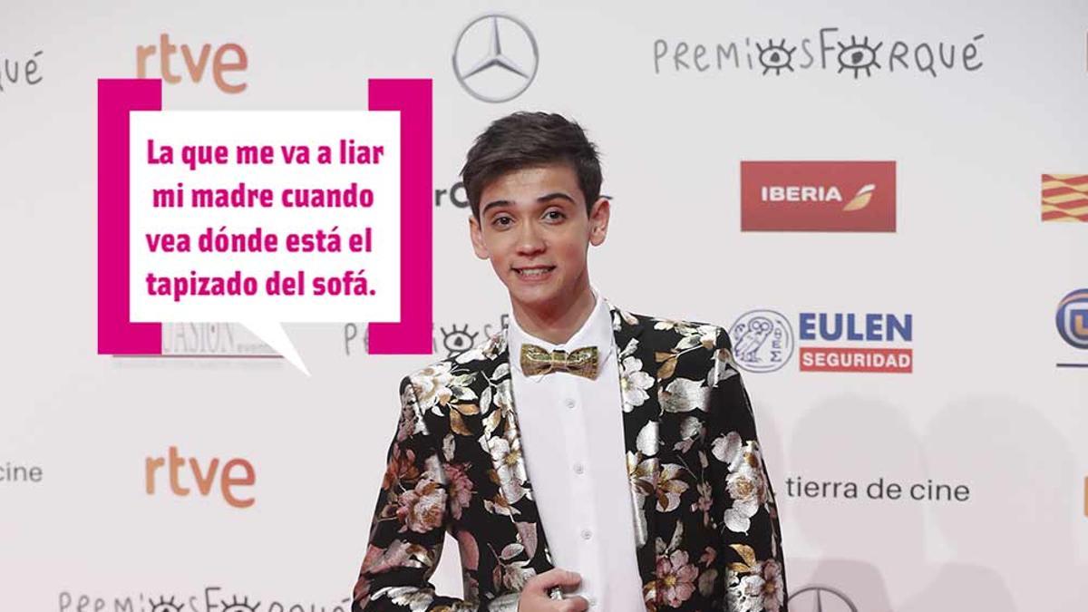 Los triunfitos lo petan en la alfombra roja de los Premios Forqué