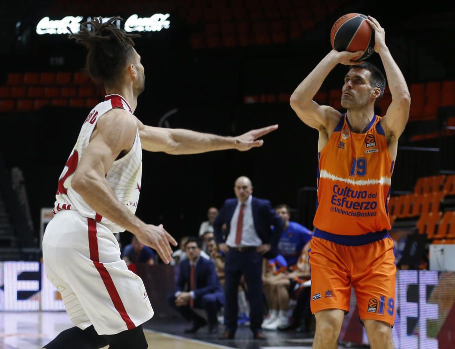 Las imágenes del Valencia Basket - Armani Milano