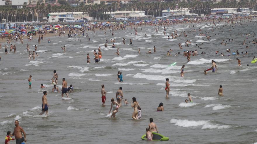 Playas llenas el último fin de semana de julio