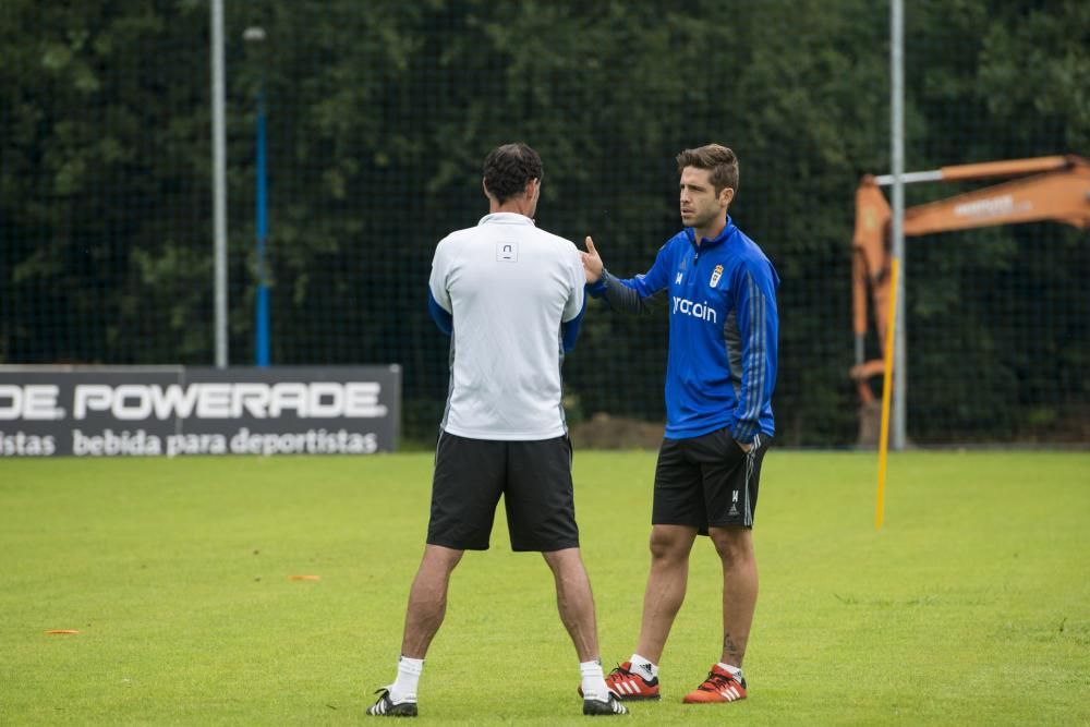 Entrenamiento del Oviedo