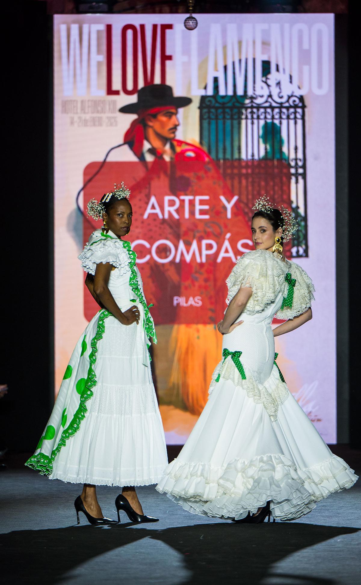 Desfile de Prodetur, la agencia de turismo de la Diputación de Sevilla, en We Love Flamenco.