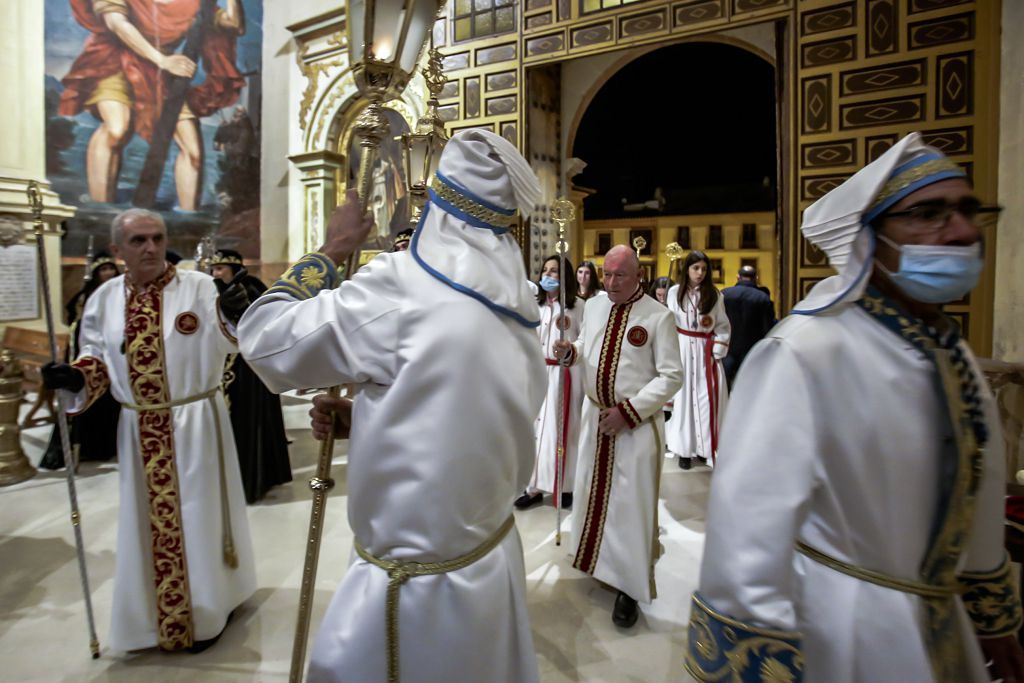 Semana Santa de Lorca 2022: Virgen de la Soledad del Paso Negro, iglesia y procesión