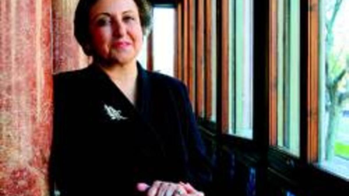 Resolutiva  Shirin Ebadi, ayer, en la sede de la Casa Àsia, en Barcelona.