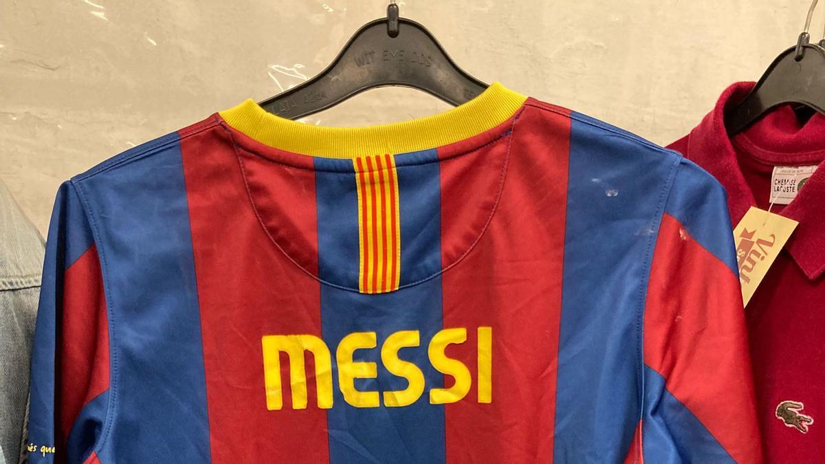 La camiseta de Messi con el Barça ya es 'vintage'