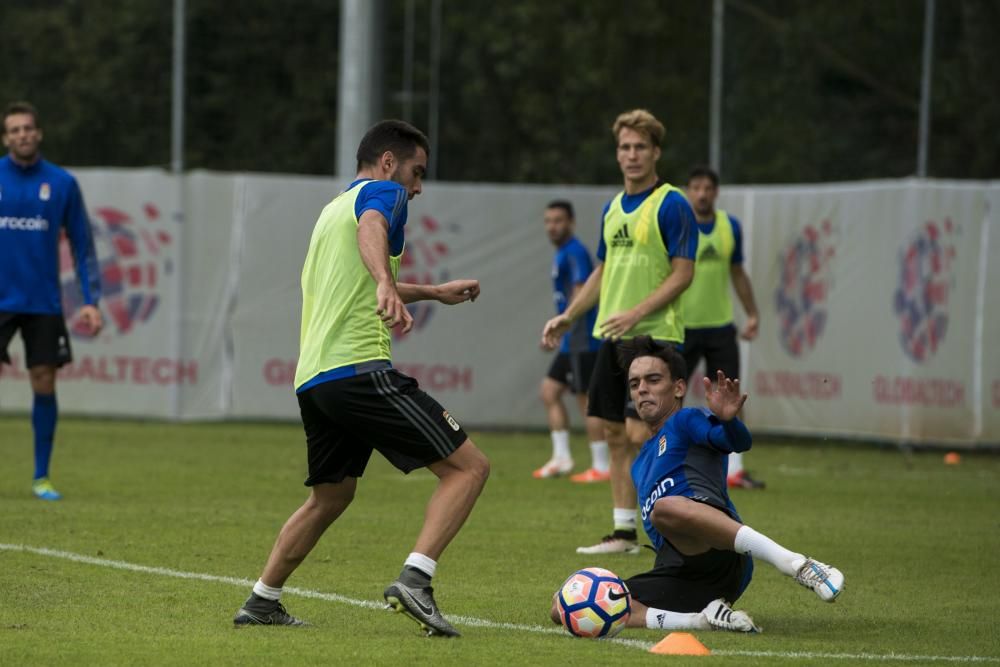 Entrenamiento del Real Oviedo