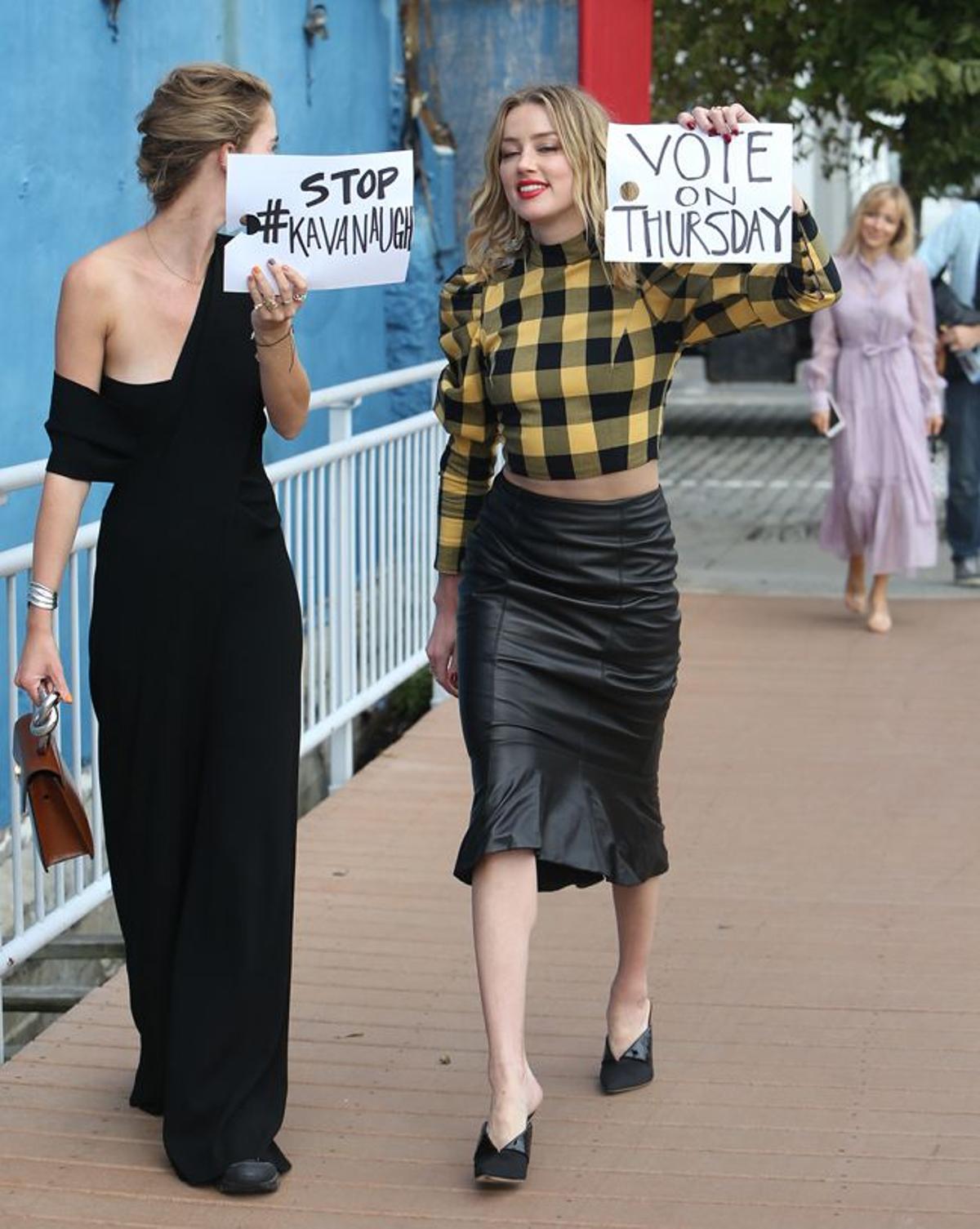 Amber Heard, destalonada