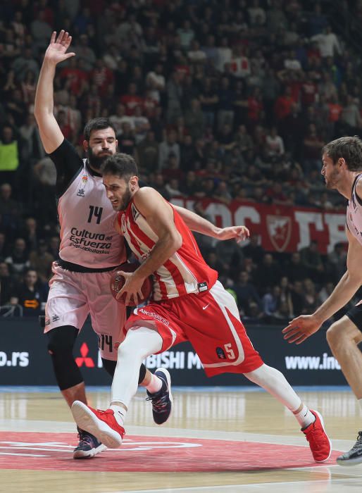 Estrella Roja - Valencia Basket, en imágenes