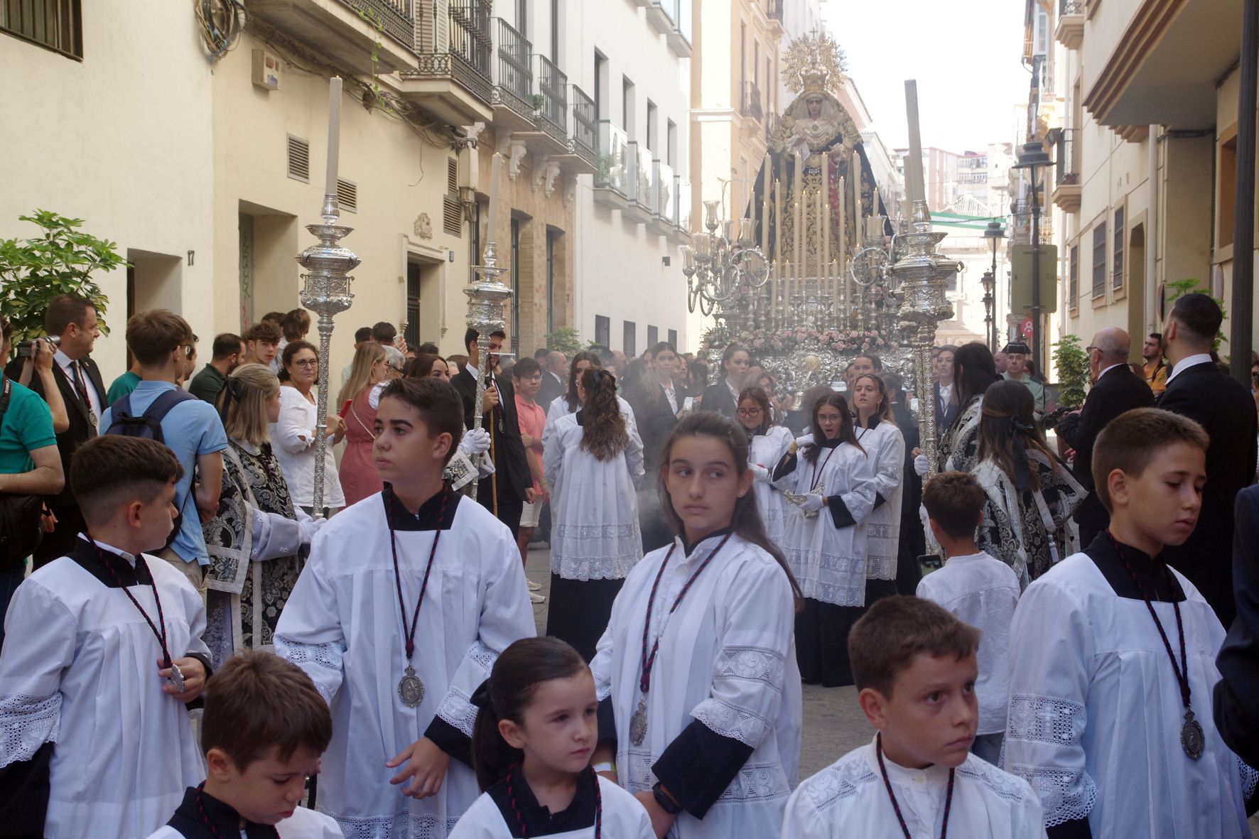 Traslado de la Virgen del Gran Poder a la Catedral y misa solemne