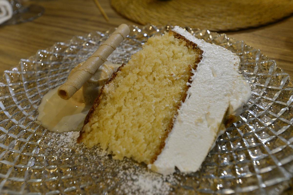 Tarta tradicional de almendras.