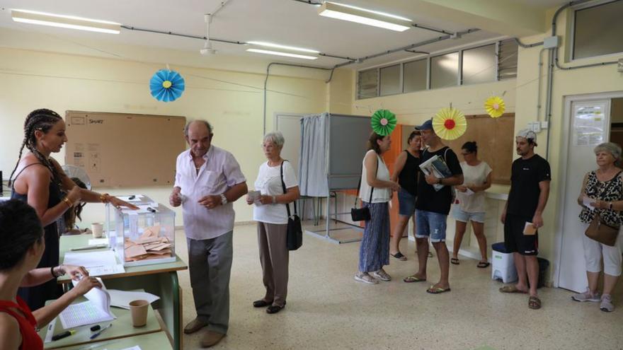 La participación sube en Ibiza y Formentera, aunque la abstención sigue siendo alta