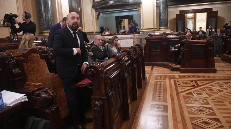 Pleno en el Ayuntamiento de A Coruña