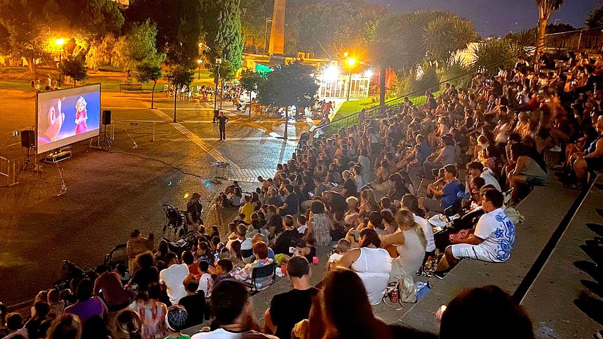 Cine de verano en Alcalá de Guadaíra.