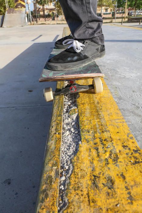 Acrobacias con demasiado riesgo en el «Skate park»