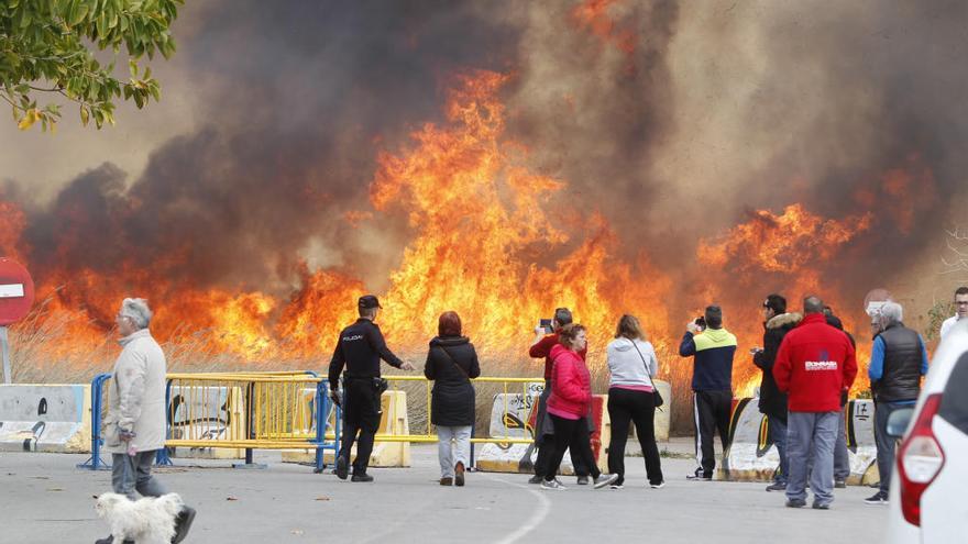 Incendio en el delta del Palància - Levante-EMV