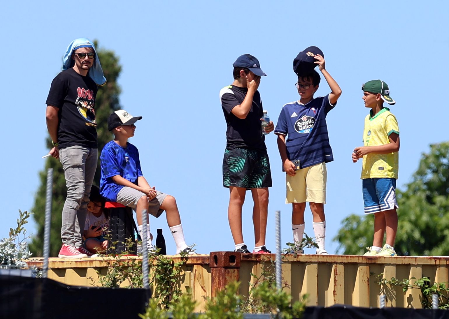 Las imágenes del amistoso Celta 2 - 1 Sporting de Gijón, en Afouteza