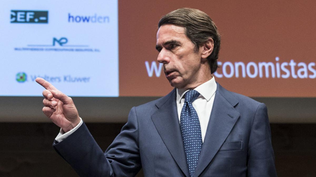 Intervenció de José María Aznar en el Fòrum Anual d’Economistes.