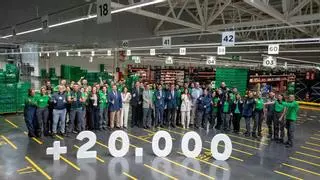 Mercadona supera la barrera de los 20.000 trabajadores en Andalucía