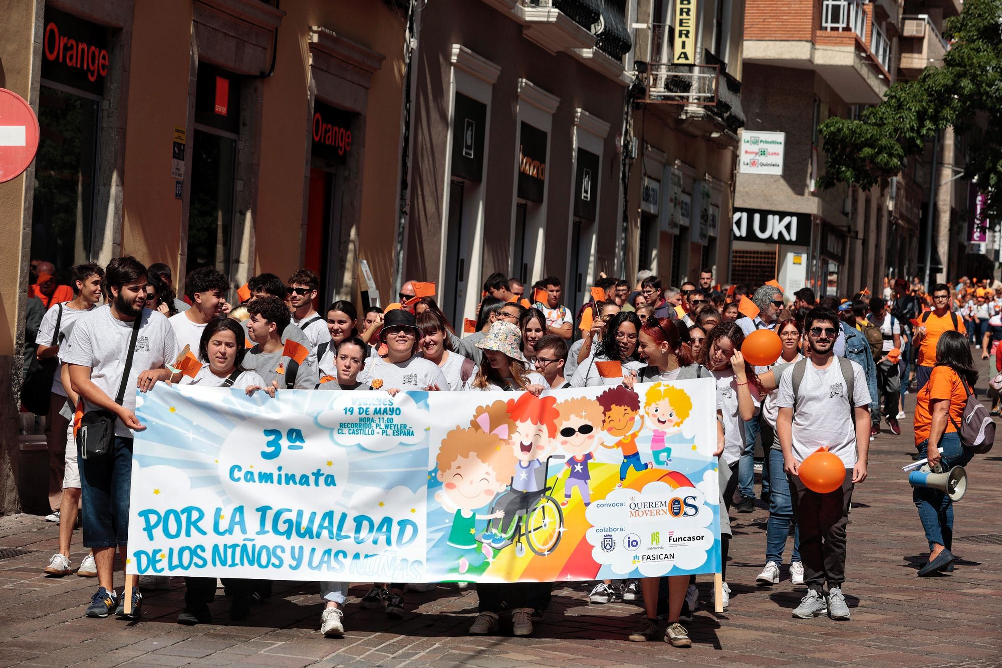 Tercera Caminata por la Igualdad de los niños y niñas