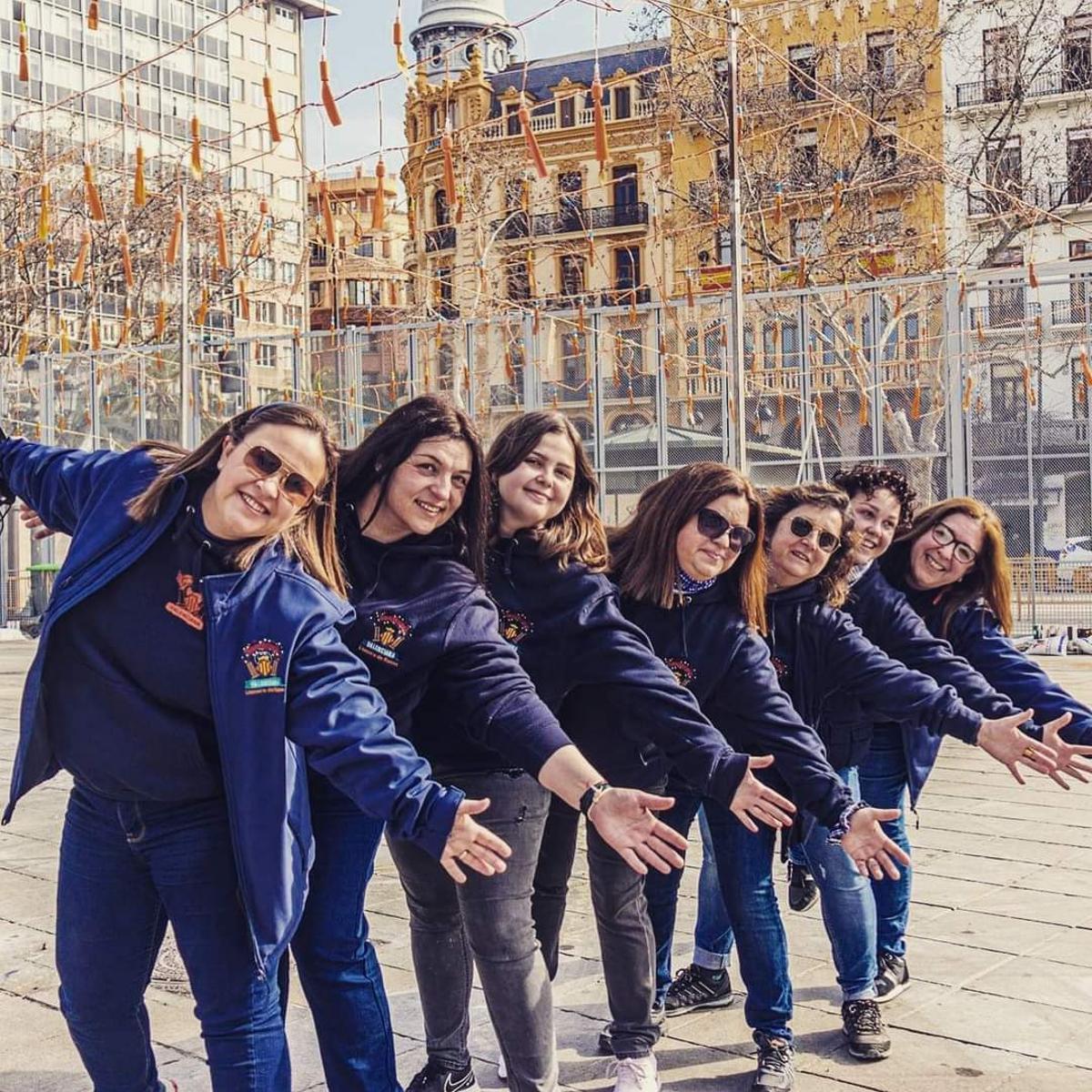 La pirotecnia Valenciana homenajea a sus mujeres.