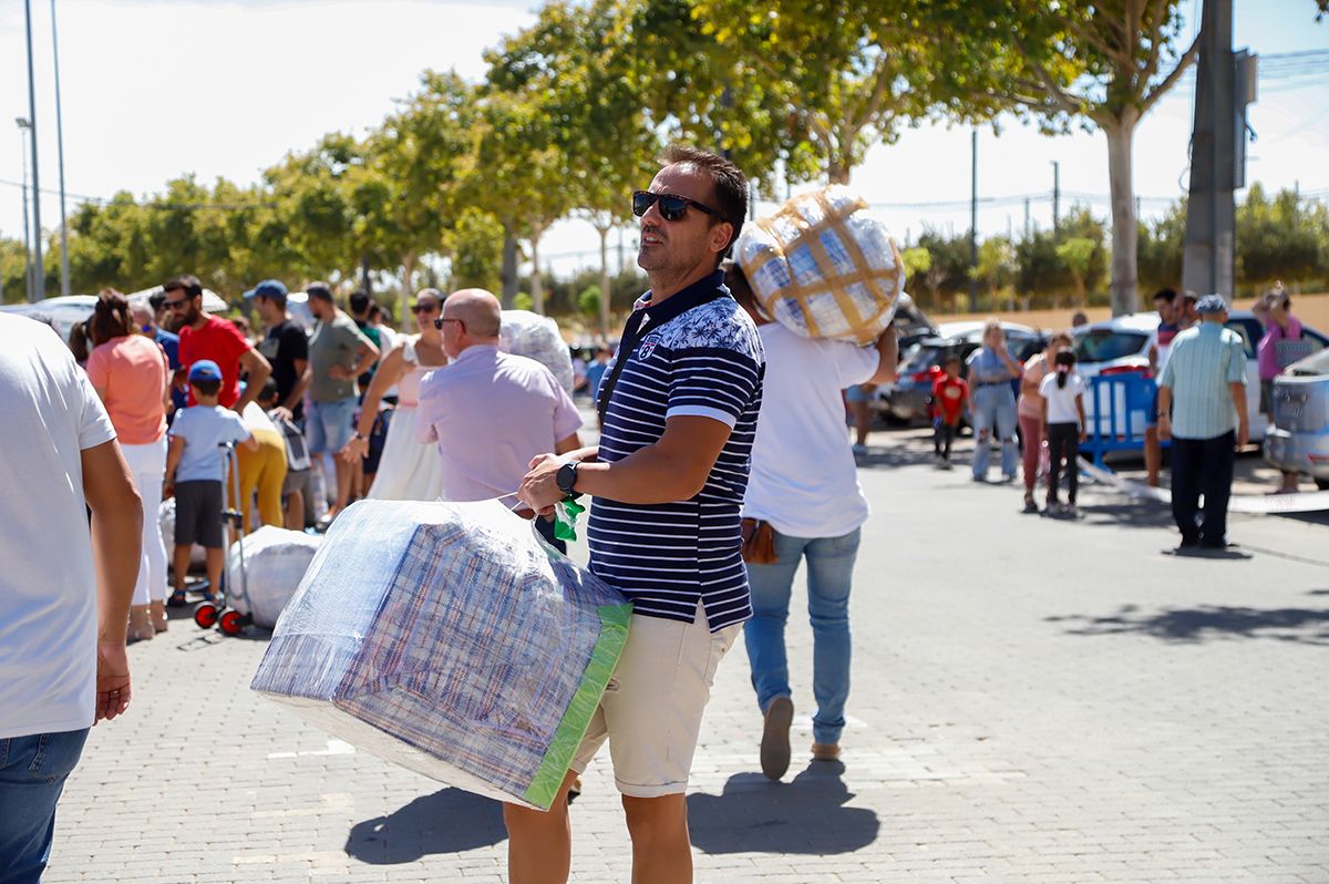 Emoción en la despedida de los niños Saharauis