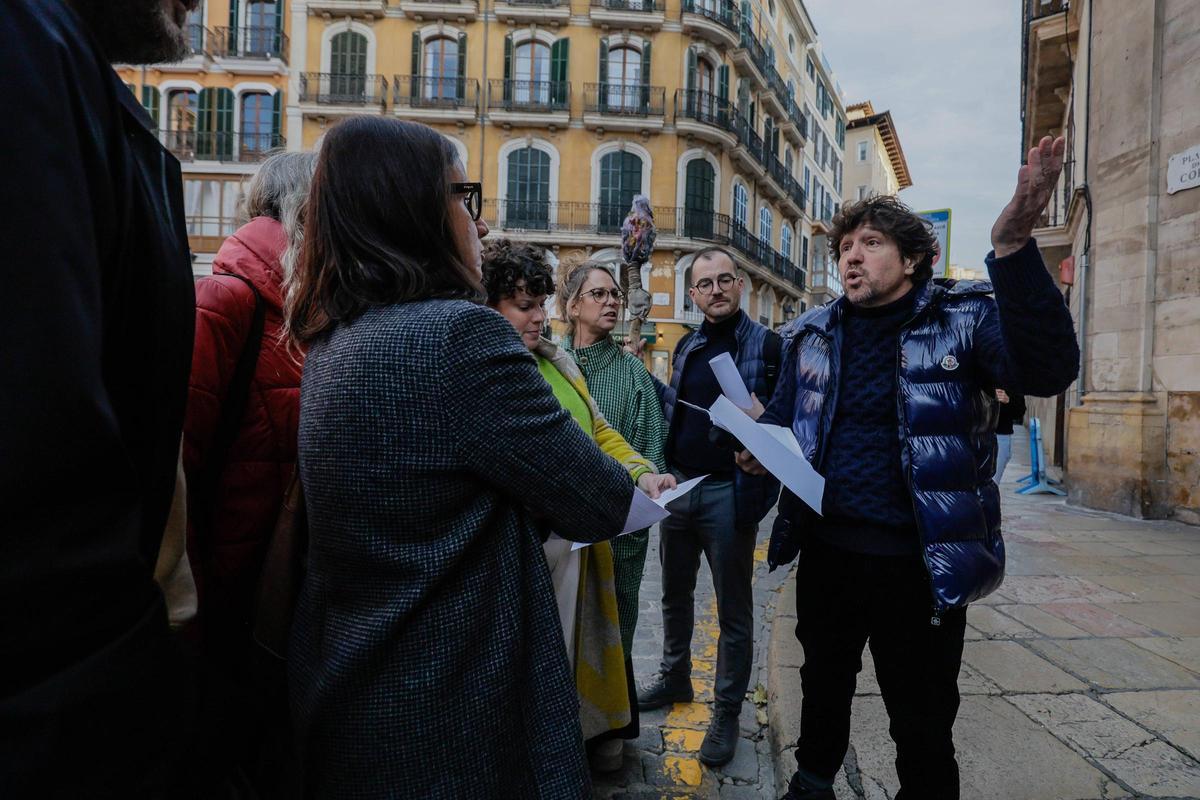 Ensayo para el 'Dia de la Pesta'