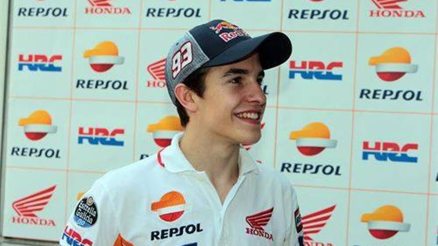 Marc Márquez: &quot;No me esperaba estar al nivel de Pedrosa, Rossi o Lorenzo&quot;