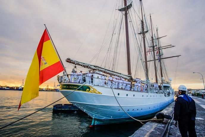 LLEGADA DEL JUAN SEBASTIAN ELCANO