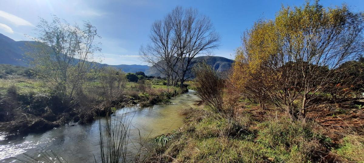 Un tramo del río Vaca, en una imagen de archivo.