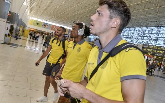 10/09/2017 TELDE. Salida de la UD Las Palmas hacia Malaga para disputar el lunes 11 de Septiembre 2017 la tercera jornada del campeonato de liga 2017/18 FOTO: J.PÉREZ CURBELO