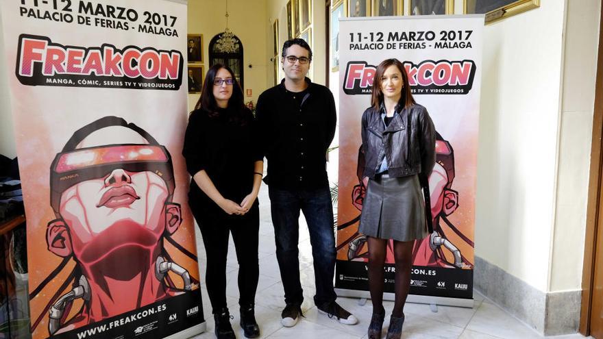 Presentación del FreakCon en  el Ayuntamiento de Málaga.