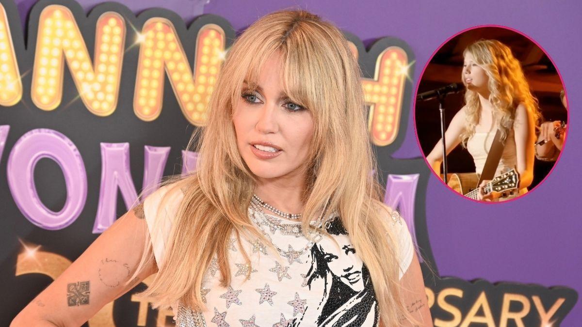 Miley Cyrus recuerda como acabó cantando Taylor Swift en 'Hannah Montana'
