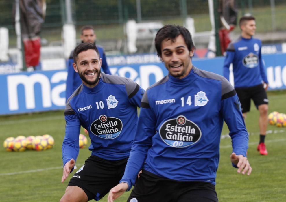 Entrenamiento del Deportivo | 30 de noviembre de 2017