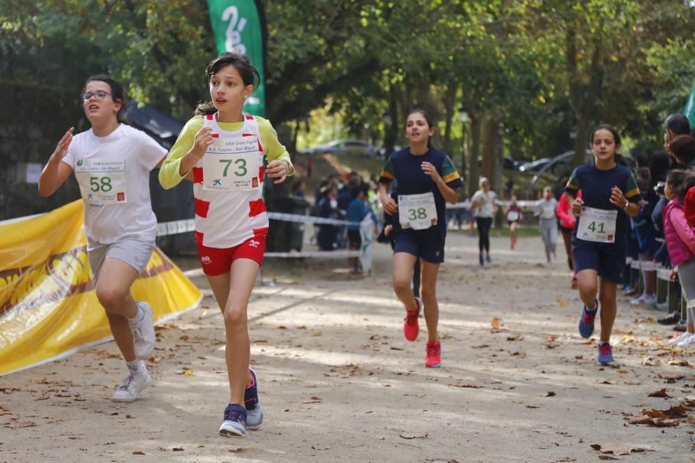 Más de 1.100 jóvenes atletas desafían a las bajas temperaturas para participar en la tradicional carrera de cross escolar.