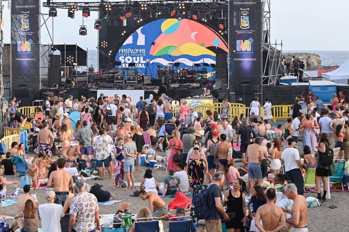 Primera jornada del Maspalomas Costa Canaria Soul Festival 2026
