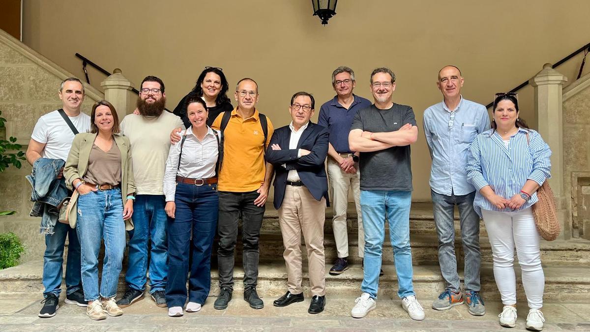 Reunión con los propietarios de librerías afectadas por la dana.