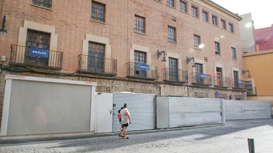 La rehabilitación de los antiguos juzgados se pospone a septiembre