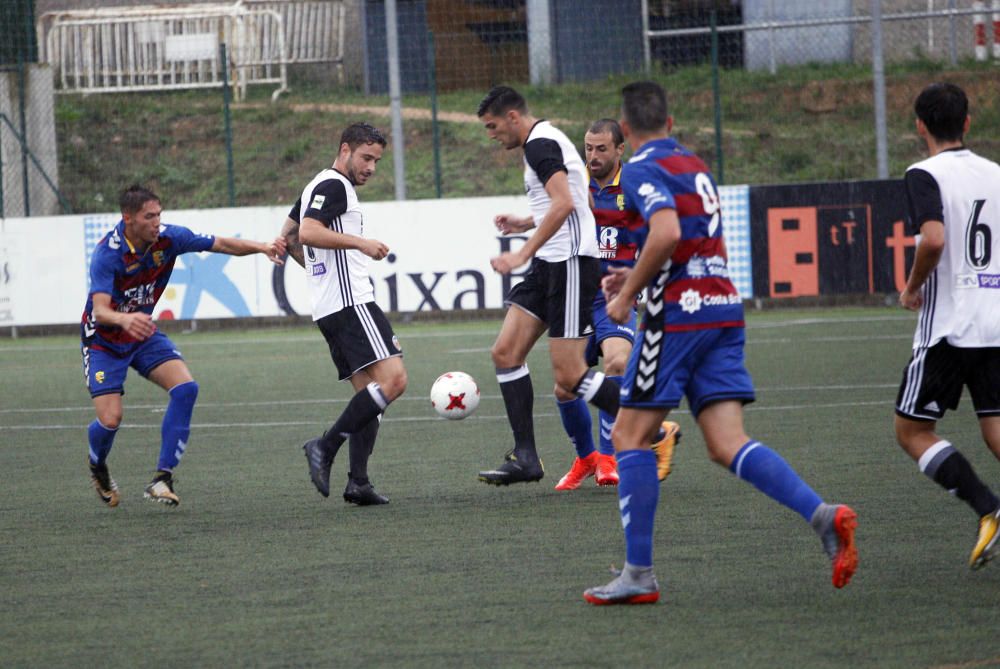 Les millors imatges del Llagostera-Valencia Mestalla (2-2)