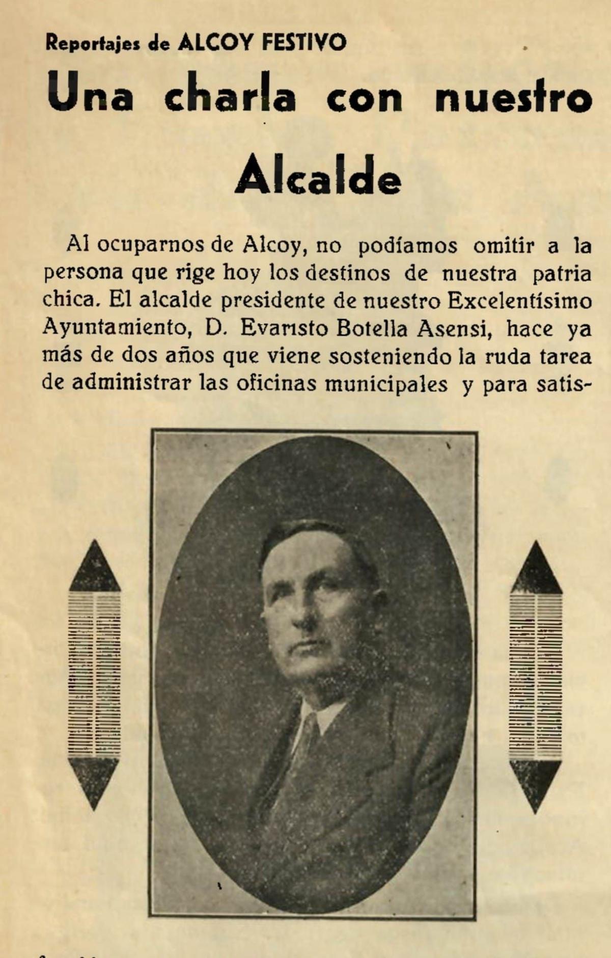 Otra de las páginas de la revista