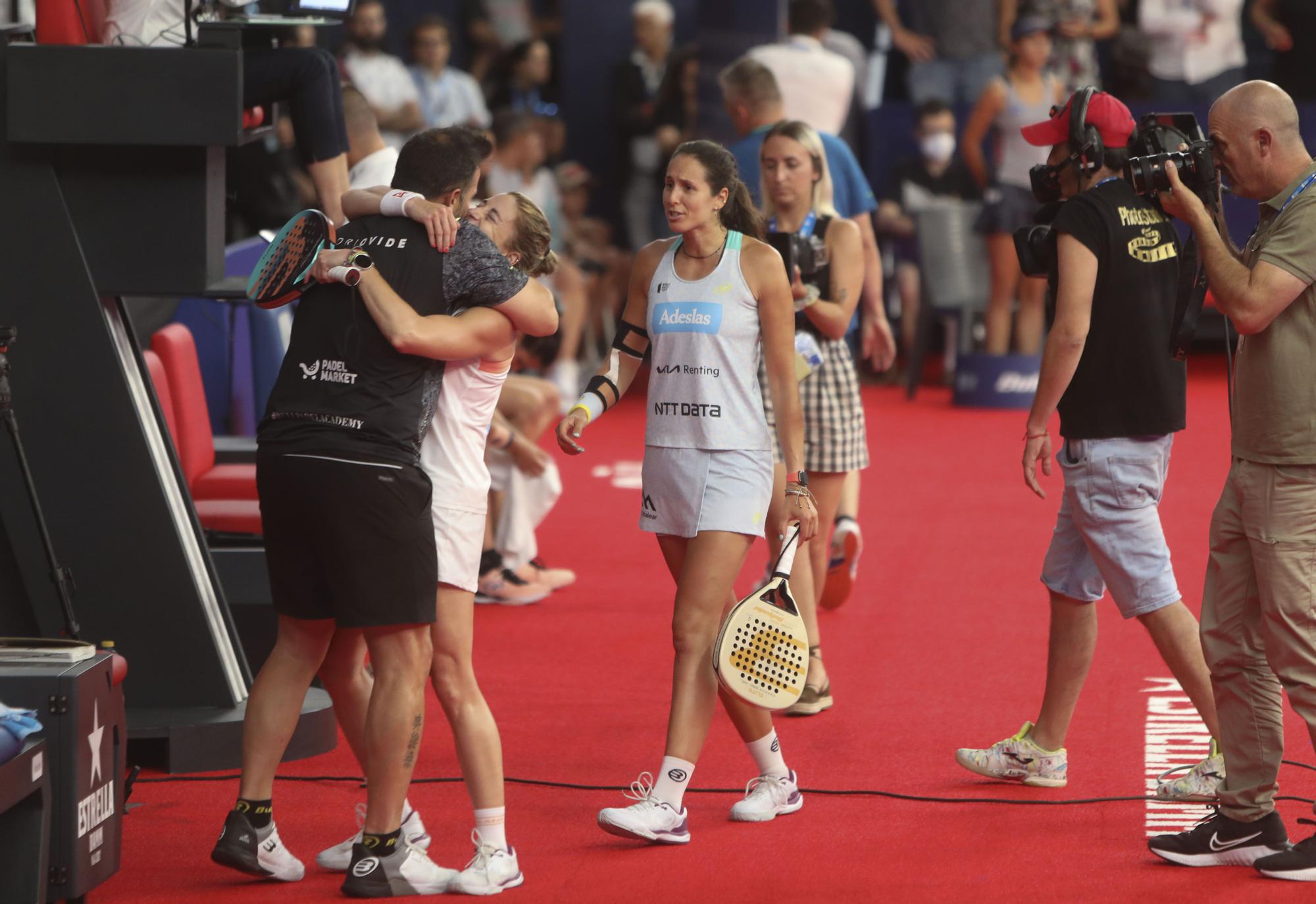 Final femenina del Estrella Damm Valencia Open en La Fonteta con Tamara Icardo