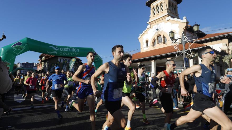 Víctor González y Marina Guerra ganan en la prueba de los 5 kilómetros de Salinas