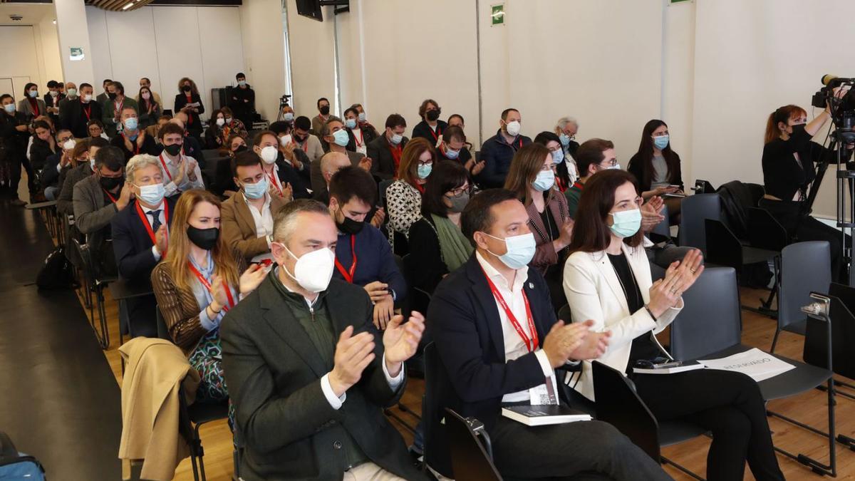 Público asistente al Startup Congress Galicia en la nueva sede de Zona Franca en Areal. |   // FOTOS: R. GROBAS