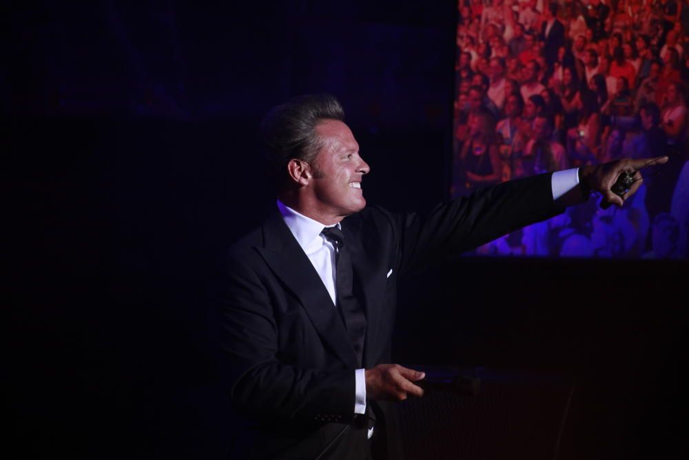 Luis Miguel inauguró las noches de la cantera de Nagüeles de Marbella