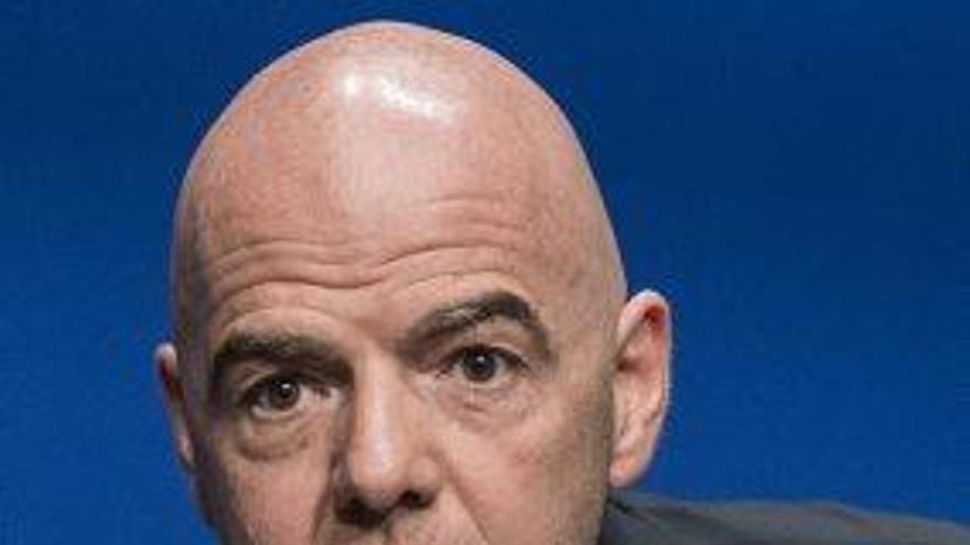 Infantino, president de la FIFA