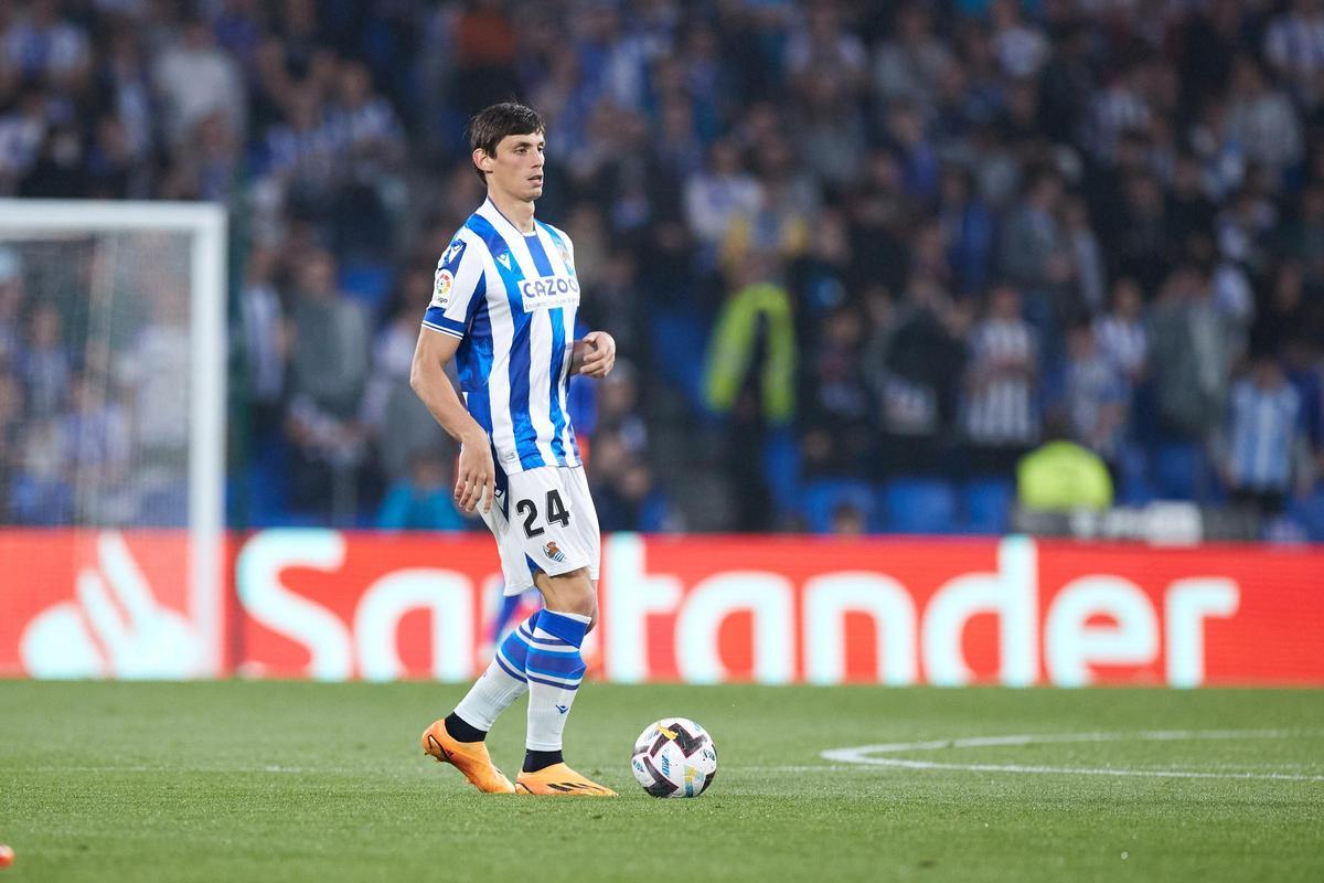 El central de la Real Sociedad Robin Le Normand, una de las novedades.