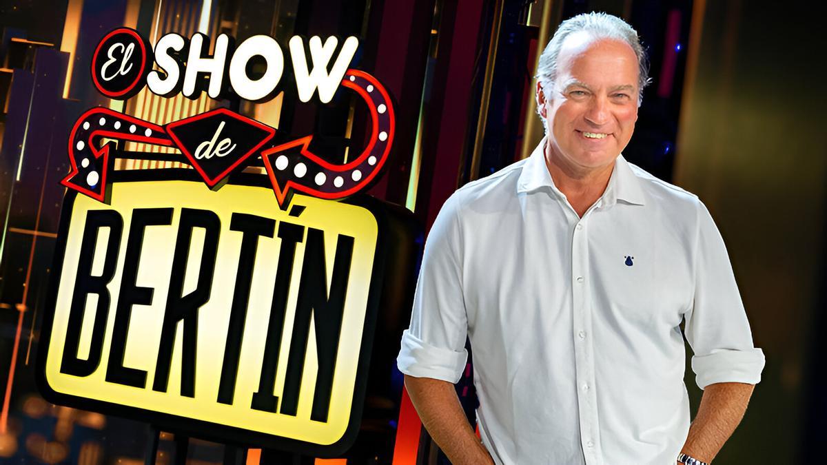 Bertín Osborne en el plató de El Show de Bertín