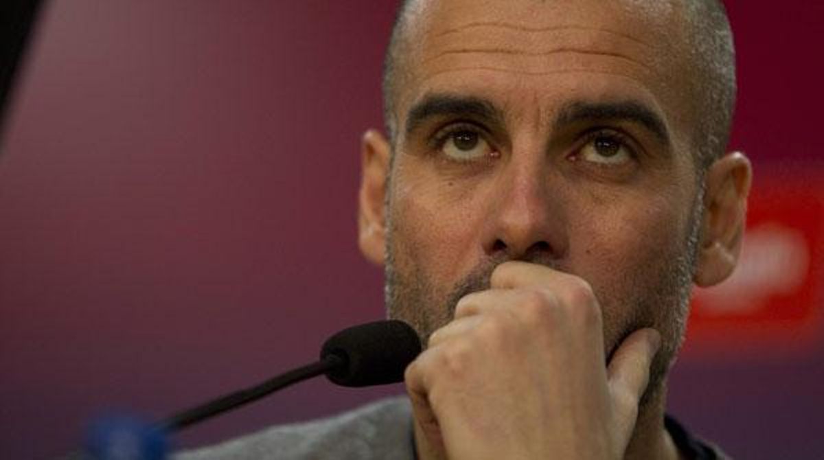 Pep Guardiola ha reconegut que la situació del seu equip a la Lliga es complica.
