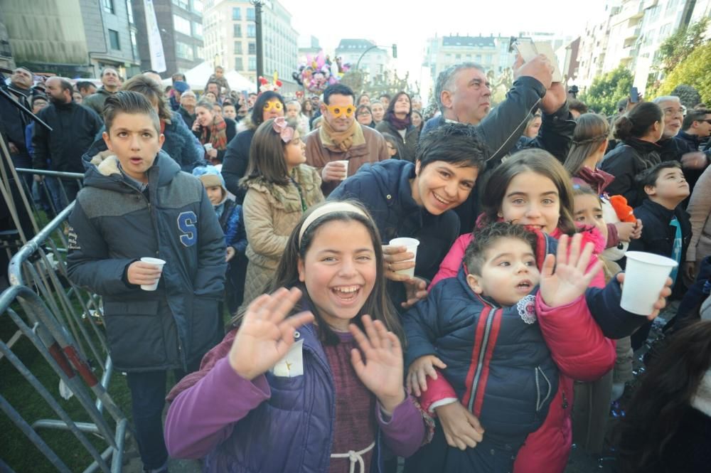 Celebración anticipada de Año Nuevo en Vilagarcía