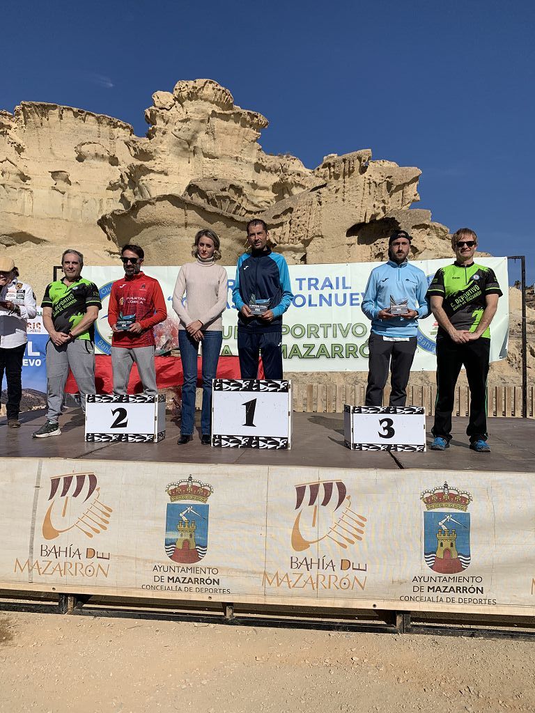 Todas las imágenes del cross por las calas de Bolnuevo, en Mazarrón