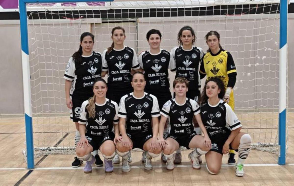 Equipo del Caja Rural River Zamora de Segunda División Femenina. | RIVER ZAMORA
