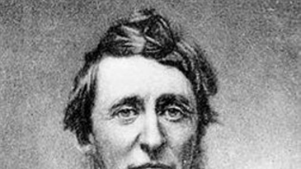 Henry David Thoreau.